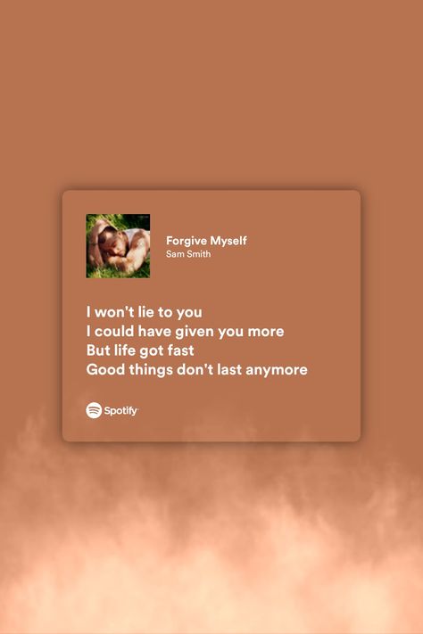 Forgive Myself | Sam Smith (Lyric/Letra) Sam Smith Quotes, Sam Smith Songs, Sam Smith Lyrics, Young Lyric, Barney And Robin, Forgive Myself, Musical Artist, Spotify Lyrics, Music Taste