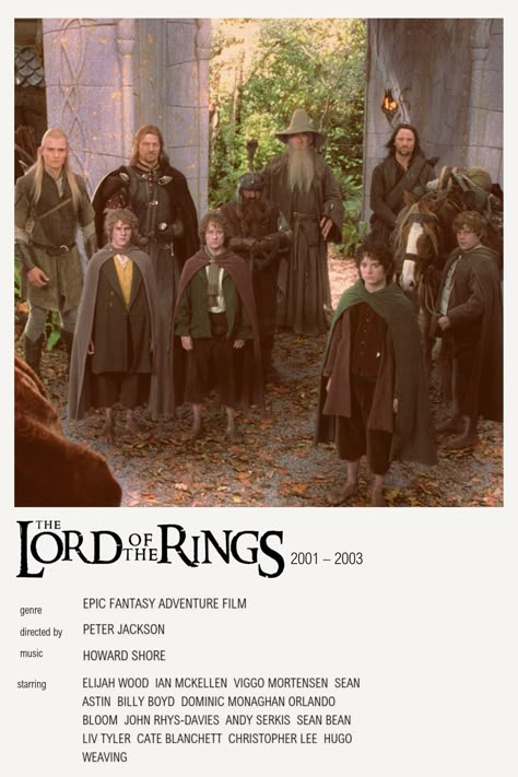 Lord Of The Rings Minimalist, Hobbit Poster, Lotr Movies, Lotr Trilogy, Rings Minimalist, Movie Nerd, Movie Card, Film Genres, Minimalist Movie Poster