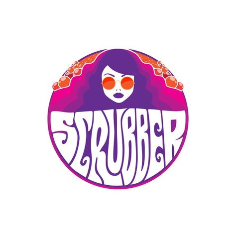 Crazy Logo Design, Funky Logo Design Ideas, Trippy Logo, Trippy Logo Design, Psychadelic Logo, Mystic Logo, Indie Alt, Hippie Shop, Artist Branding