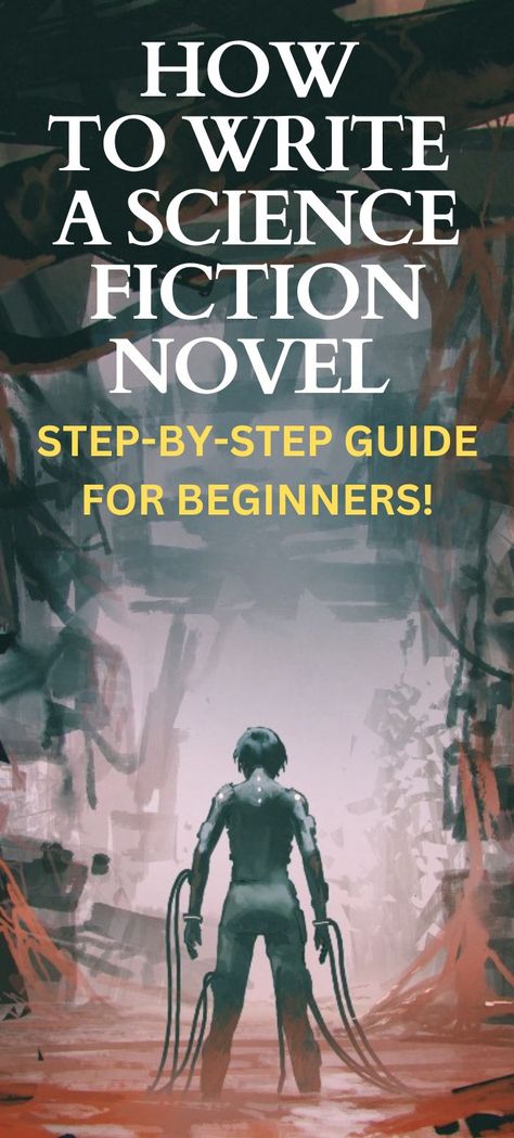 how to write a science fiction novel Novel Structure, Writing Science Fiction, Writing Genres, Fiction Story, Writing Inspiration Tips, Writing Plot, Writing Fantasy, Science Fiction Illustration, Writing Motivation