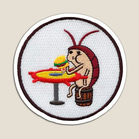 Eating Burger, Patch Collection, Disney Patches, Diy Patches, Patches Jacket, Iron On Patch, Embroidery Patches, Embroidered Patch, Iron On Patches