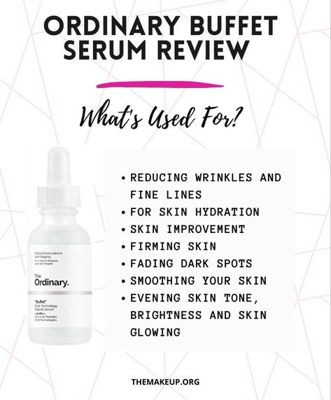 The Ordinary Buffet Serum, Ordinary Buffet Serum, Ordinary Buffet, Ordinary Serum, The Ordinary Serum, The Ordinary Buffet, Best Anti Aging Serum, Serum Benefits, The Ordinary Skincare