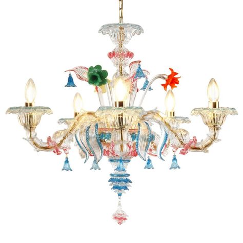 Murano Glass Chandelier Vintage, Clear Glass Chandelier, Handmade Chandelier, Blown Glass Chandelier, Glass Structure, Murano Chandelier, Italian Chandelier, Antique Chandelier, Murano Glass Chandelier