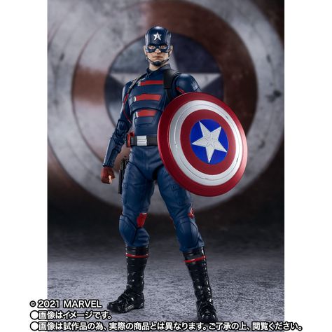 The Falcon and the Winter Soldier - S.H. Figuarts John Walker Captain America - The Toyark - News Falcon And Winter Soldier, Captain America Figure, Falcon Marvel, John Walker, Falcon And The Winter Soldier, Captain America Winter Soldier, Marvel Action Figures, The Winter Soldier, The Falcon