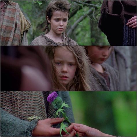 Young William Wallace and Murron | Braveheart (1995) Directed by Mel Gibson Murron Braveheart, Braveheart Wedding, Mel Gibson Young, Young William, Robin Hood Bbc, Brave Heart, Magical Beings, William Wallace, Prince Of Persia