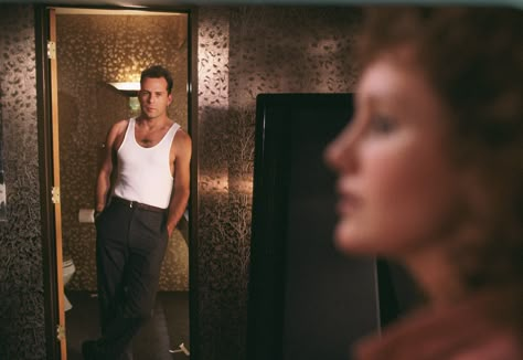 "Die Hard" movie still, 1988.  L to R: Bruce Willis, Bonnie Bedelia. Bonnie Bedelia, Die Hard 1988, It’s A Wonderful Life, John Mcclane, Best Action Movies, Action Films, Close Family, A Wonderful Life, Bruce Willis