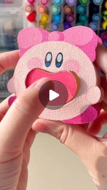 paper crafts creator on Instagram: "Use cardboard to make an interesting Kirby. It’s very interesting. Let’s try it with your children #parentchild handicraft #handmade #diy production #handmade #toy #production #exercise children’s hands-on ability #kindergarten #handicraft paper craft" Kirby Crafts, Diy Kirby, Architecture Drawing Art, Very Interesting, Drawing Art, Architecture Drawing, Kirby, Try It, Kids And Parenting