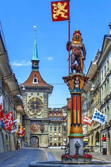 17 Top Sights & Best Things to Do in Bern, Switzerland (+Map & Tips) Switzerland Beautiful Places, Switzerland Map, Switzerland Bern, Switzerland Photography, Switzerland Tour, Switzerland Cities, Zermatt Switzerland, Bern Switzerland, Interlaken