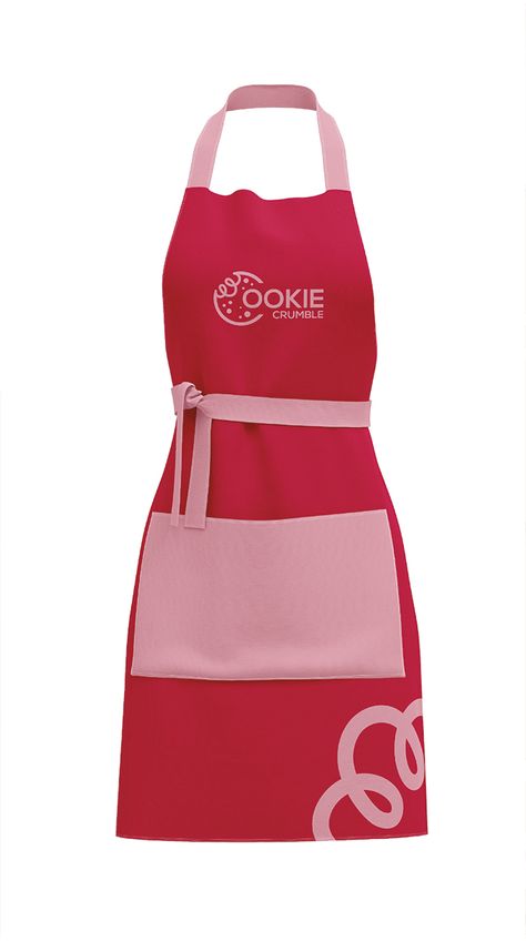 Bakery Apron, Luxury Cafe, Cookie Crumble, Nail Salon Interior, Bakery Shop Design, Fashion Poster Design, Chef Wear, Cafe Shop Design, Kiosk Design