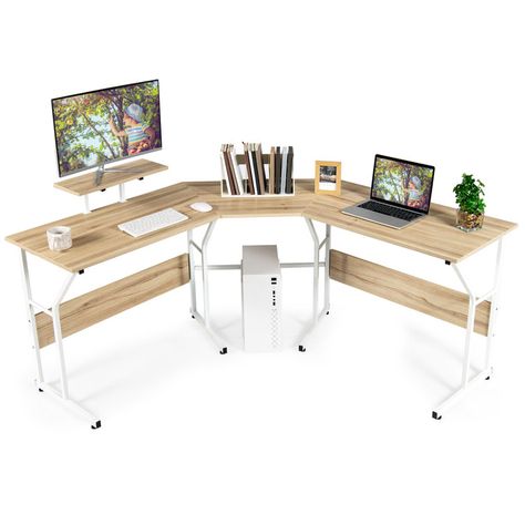 2 Person L Shaped Desk, Office Table For 2 Person, L Shaped Desk For 2 People, Corner Desk For Two People, L Shape Desk Office Layout Small Spaces, Home Office L Shape, 2 Desk Office Layout Small Spaces, Desk 2 Person, Desk For Two People