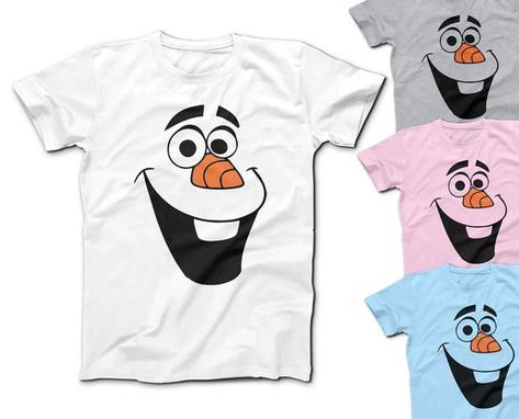 Olaf Face, Olaf Halloween Costume, Frozen Shirt, Happy Face Shirt, Olaf Costume, Frozen Snowman, Snowman Costume, Princess Tutu Dresses, Olaf Snowman