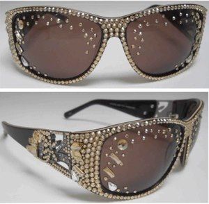 Bling Bling Aesthetic, 2000s Sunglasses, 1990 Style, Bling Sunglasses, Mcbling Fashion, Y2k Sunglasses, Y2k Accessories, Cute Sunglasses, Yokai Watch