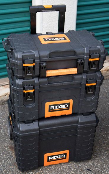 Ridgid Tool Box Organization, Rigid Tool Box, Rigid Tools, Dewalt Tough System, Pro Organizer, Rolling Tool Box, Tool Board, Ridgid Tools, Steel Framing