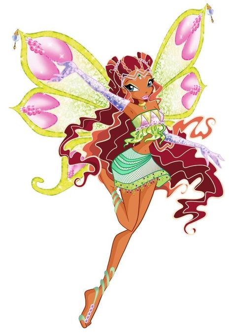 Aisha Enchantix Winx Club, Winx Club Enchantix Fairies, Aisha Winx Club Costume, Winx Club Layla, Rainbow Magic Fairies, Pin Button Design, Klub Winx, Rainbow Magic, Pin Button