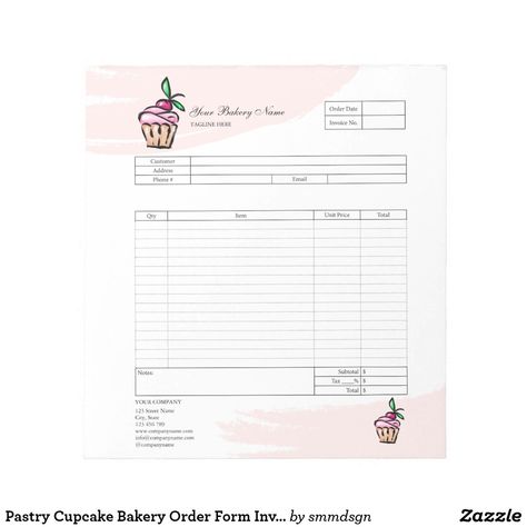 Bakery Order Form, Bakery Names, Perfect Cupcakes, Cupcakes Bakery, Boozy Cupcakes, Bakery Shop Design, Best Cupcakes, Personalised Cupcakes, Chocolate Raspberry Cake