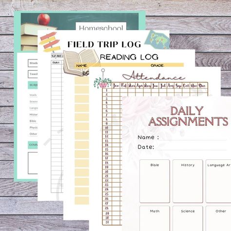 This is a great add to your homeschool organization!! Check out our Etsy page for help with your homeschool planning!!! Field Trip Journal, Teacher Planning Binder, Journal Free Printable, Trip Journal, Attendance Sheet, Homeschool Field Trips, Teacher Planning, Bible History, Daily Planning