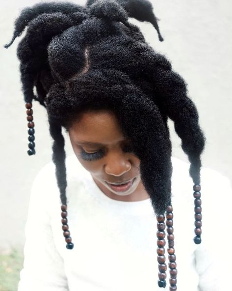 Chunky Braids For Black Women, Cute Hairstyles For 4c Hair, Chunky Locs, Black People Hairstyles, Extreme Haircut, Mythical Forest, Character Shapes, Freeform Locs, Haircut Transformation