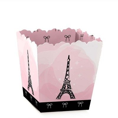 Read reviews and buy Big Dot of Happiness Paris, Ooh La La - Party Mini Favor Boxes - Paris Themed Baby Shower or Birthday Party Treat Candy Boxes - Set of 12 at Target. Choose from contactless Same Day Delivery, Drive Up and more. Paris Party Decorations, Candy Treat Box, Birthday Party Treats, Paris Theme Party, La Baby, Paris Themed, Personalized Candy, Candy Party Favors, Custom Party Favors