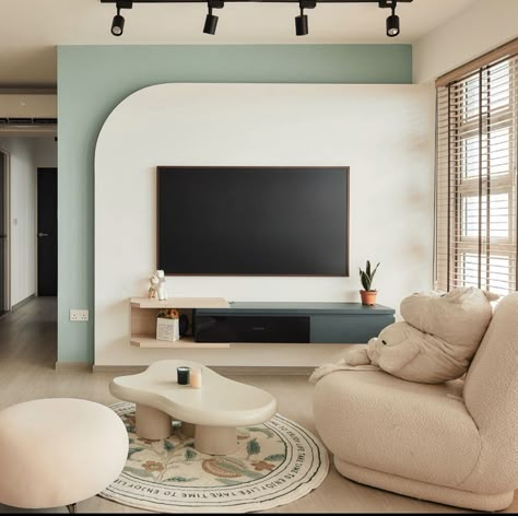 Arched Tv Unit, Tv Room Ideas, Modern Tv Unit Designs, Tv Unit Design Modern, Space Tv, Tv Unit Interior Design, Wall Tv Unit Design, Unit Design, Living Room Tv Unit