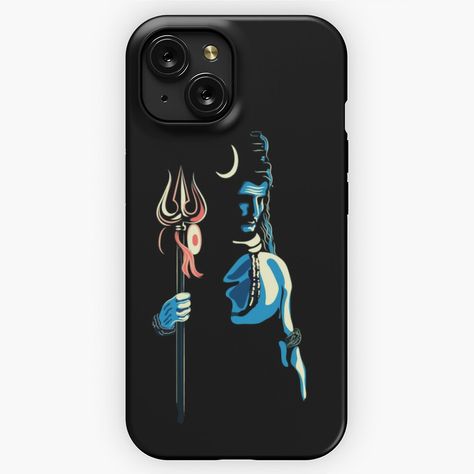 Get my art printed on awesome products. Support me at Redbubble #RBandME: https://www.redbubble.com/i/iphone-case/Mahadev-Shiva-by-newtotem/154879443.NK0VL?asc=u Phone Cover Painting, Mahadev Shiva, Cover Painting, Mobile Cover, Amazing Paintings, Sketches Simple, Mobile Covers, Art Drawings Sketches Simple, Art Drawings Sketches