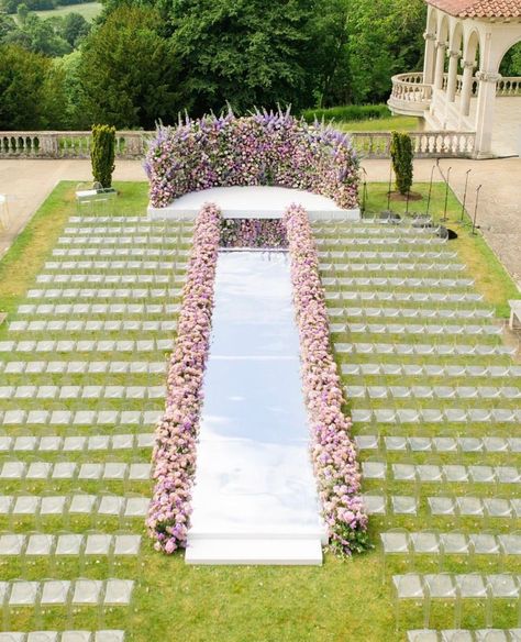 Mirror Aisle, Cliveden House, Events Place, Big Wedding Dresses, Wedding Stage Design, Dream Wedding Decorations, House Weddings, Garden Weddings Ceremony, Dream Wedding Venues