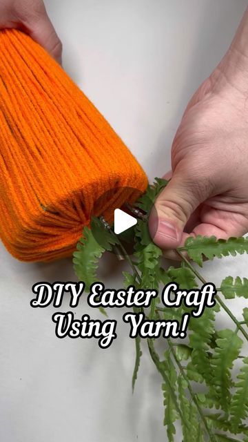 Nick’s Seasonal Decor on Instagram: "Grab some yarn for this adorable DIY Easter craft! 🥕

#diy #reels #decor #crafts #easter" Easter Carrots, Crafts Easter, Easter Craft, Easter Crafts Diy, Diy Easter, Craft Diy, Easter Diy, Easter Crafts, Decor Crafts