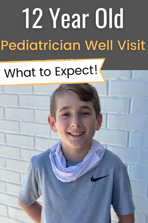 What to expect for the 12 year old pediatrician well check up visit. A yearly visit to the doctor, what to expect with a middle schooler at their twelve year old doctors visit. Teen Doctor, Old Well, Safe Family, Keeping Kids Safe, Doctor Appointment, Doctor Visit, Family Health, The Doctor, Blogging For Beginners