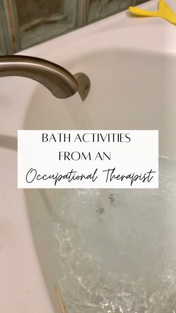 Jordan | Finding all the bargains for your littles! on Instagram: "Some of my favorite bath time activities that are great for development too! 👏🏼👏🏼 Send to a mama friend! :) #babyactivities #bathactivities #toddleractivities #occupationaltherapyactivities #occupationaltherapist #babybath #toddlerbath #finemotorskills" Sensory Bath Ideas, Toddler Bath Activities, Bath Time Activities, Bath Activities, Toddler Bath Time, Diy Bathtub, Occupational Therapy Activities, Toddler Bath, Games For Toddlers