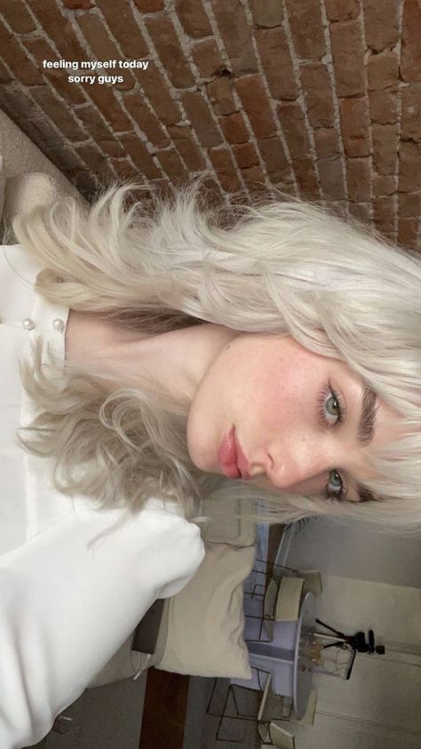 Avrey Ovard, Hair Pale Skin, White Blonde Hair, New Haircut, Platinum Hair, White Blonde, Bleach Blonde, Platinum Blonde Hair, Dye My Hair