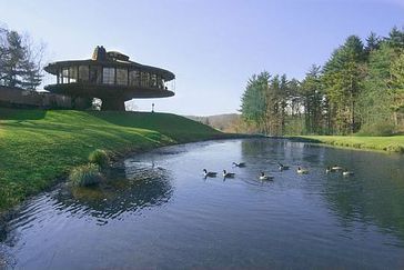 Flintstone House, Spite House, Elevated House, Philip Johnson, Dome House, Round House, Connecticut, Building A House, Dream House