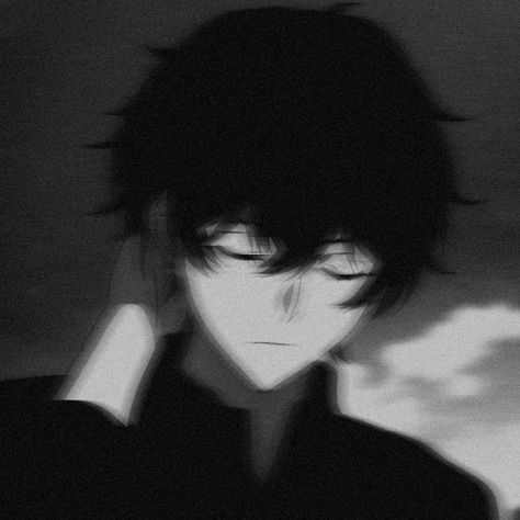 Boy Dark, Anime Picture Hd, Anime Photo Profile Dark, Emo Pfp, Instagram Cartoon, Anime Head, Cute Black Wallpaper, Dark Anime Guys, Cartoon Character Pictures