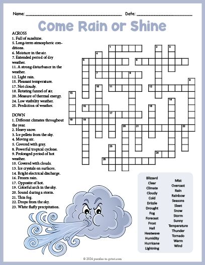 Free Printable Weather Crossword Word Search Easy Crossword Puzzles Printable, Weather Crossword, Magic Squares Math, Weather Word Search, Crossword Puzzles Printable, Free Printable Crossword Puzzles, Thanksgiving Puzzle, Printable Crossword Puzzles, Scramble Words