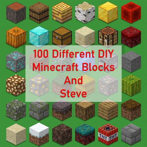 DIY Minecraft Blocks. Printable 100 Different Minecraft Blocks. Minecraft Diorama Set. Minecraft Blocks From Printable Paper. by htartzone on Etsy Minecraft Blocks Templates, Diy Minecraft Blocks, Minecraft Block Template, Minecraft Blocks Pattern, Minecraft Printables Free Templates, Minecraft Posters Printable, Minecraft Cubes Printable, Minecraft Note Block, Minecraft Grass Block Printable