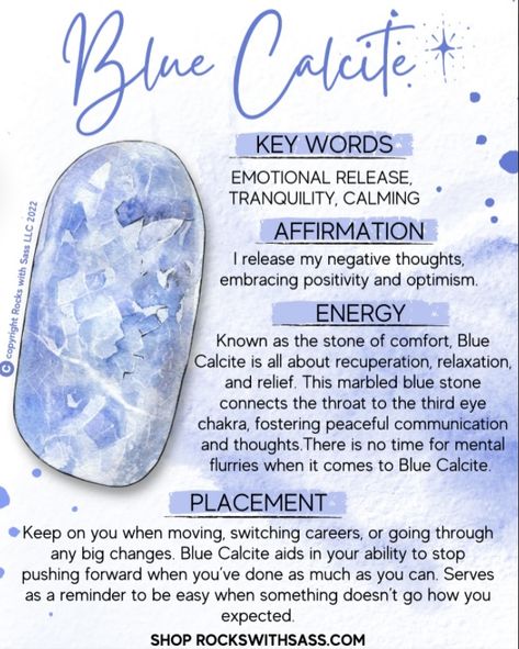 Blue Calcite Properties, Blue Aventurine Crystal Meaning, Blue Chalcedony Meaning, Blue Calcite Crystal Meaning, Blue Aventurine Meaning, Blue Quartz Meaning, Light Blue Crystals, Blue Calcite Crystal, Blue Crystals Stones