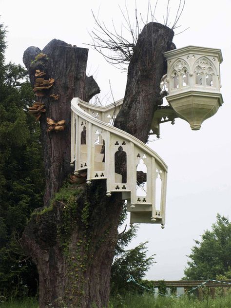 Stairway To Heaven, Spiral Staircase, Modern Sculpture, Design Case, Play Houses, My Dream Home, A Tree, Tree House, Bird House