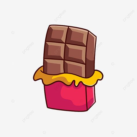 Chocolate Cartoon Cute, Chocolate Character, Bar Clipart, Cartoon Chocolate, Chocolate Illustration, Chocolate Clipart, Candy Cartoon, Chocolate Png, Candy Drawing