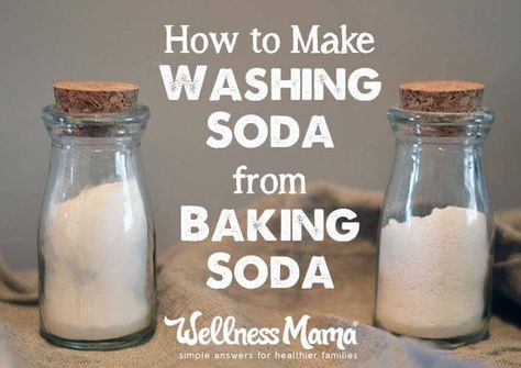 Homemade Toilet Cleaner, Clean Baking Pans, Baking Soda Benefits, Wellness Mama, Washing Soda, Glass Cooktop, Natural Cleaning, Natural Cleaners, Diy Cleaners