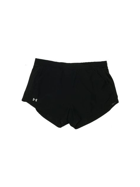 Under Armour Athletic Shorts Size: Medium Activewear - used. No Fabric Content | Under Armour Athletic Shorts: Black Activewear - Size Medium Black Athletic Shorts, Under Armour Shorts, Designer Maternity, Black Activewear, Petite Tops, Black Solid, Shorts Black, Sweater Coats, Athletic Shorts