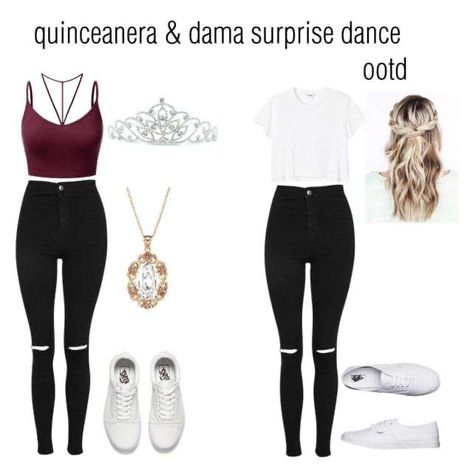 15 Surprise Dance Outfits, Quinceanera Outfits, Quinceanera Surprise Dance Outfits, Surprise Dance Outfits Quinceanera, Dama Outfits, Dance Crew Outfits, Quince Surprise Dance Outfits, Quinceanera Burgundy, Quince Outfit