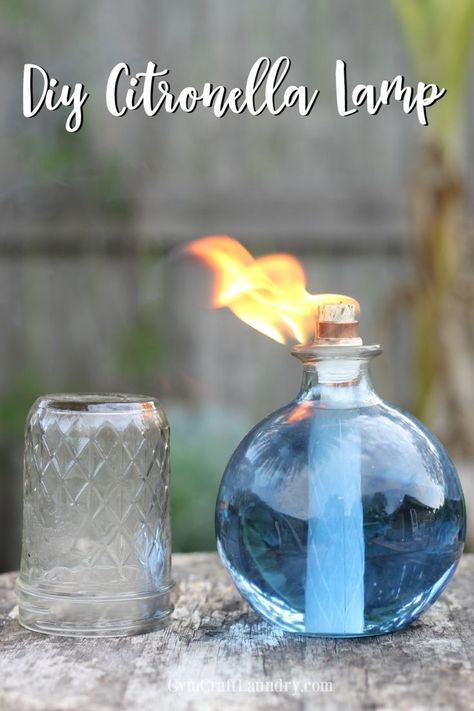 Diy Citronella Oil Lamp