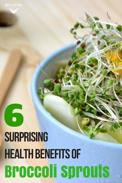 6 surprising health benefits of broccoli sprouts and why you need to add them to your meals today! via @DIYActiveHQ Health Benefits Of Broccoli, Sprouts Benefits, Broccoli Health Benefits, Broccoli Benefits, Broccoli Nutrition, Healthy Eating Guidelines, Broccoli Sprouts, Holistic Nutrition, Healthy Nutrition