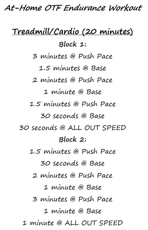 Hiit Workouts Treadmill, Workout Wednesday, Fitness Boutique, Orange Theory Workout, Orange Theory, Interval Workout, Endurance Workout, Treadmill Workouts, Treadmill Workout