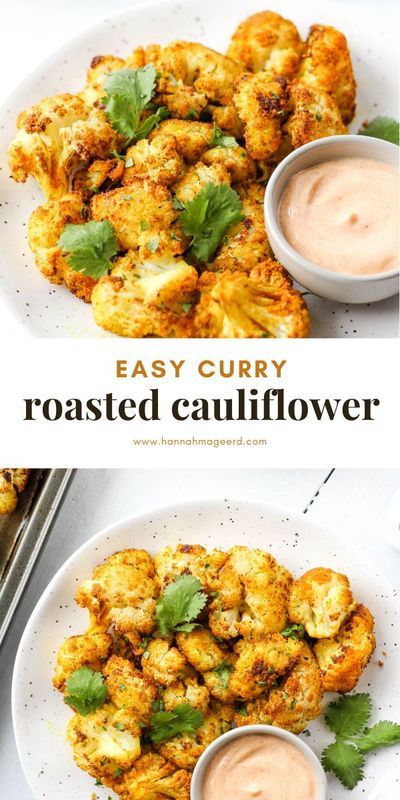 Curry Roasted Cauliflower, Curry Side Dishes, Cauliflower Side Dish, Cauliflower Vegan, Indian Side Dishes, Roasted Cauliflower Recipes, Gluten Free Sides Dishes, Easy Curry, Healthy Side Dish