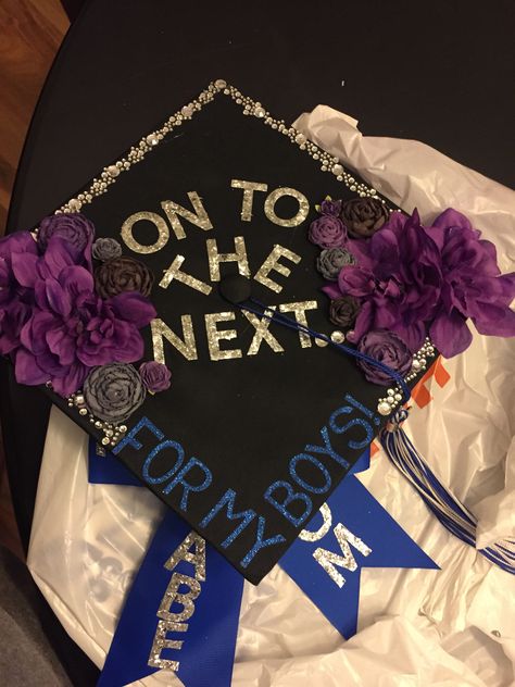 My Associates Degree Graduation cap. Half way there! Aa Degree Graduation Cap, Graduation Cap Designs Associates Degree, Associates Degree Graduation Cap, Associates Degree Graduation, Social Work Graduation Cap, Social Work Graduation, Diy Grad Cap, College Graduation Cap Ideas, Associates Degree