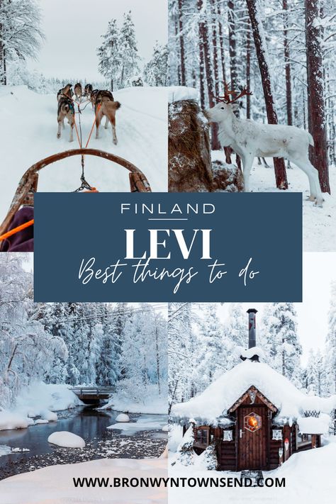 Discover the best things to do in Levi, Finnish Lapland during winter - from husky sledding and skiing to ice fishing and snow mobiles. Things To Do In Finland, Skiing In Finland, Finland Winter Travel, Ranua Finland, Finland Hiking, Outdoor Winter Wonderland, Levi Lapland, Lapland Christmas, Husky Sledding