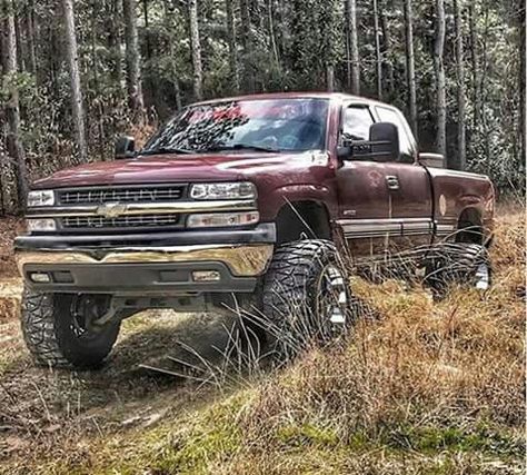 Chevy Jacked Up Truck, Chevy Trucks Older, Chevy Diesel Trucks, Lifted Chevy Trucks, Lifted Chevy, Truck Yeah, Jacked Up Trucks, 1957 Chevrolet, Gm Trucks