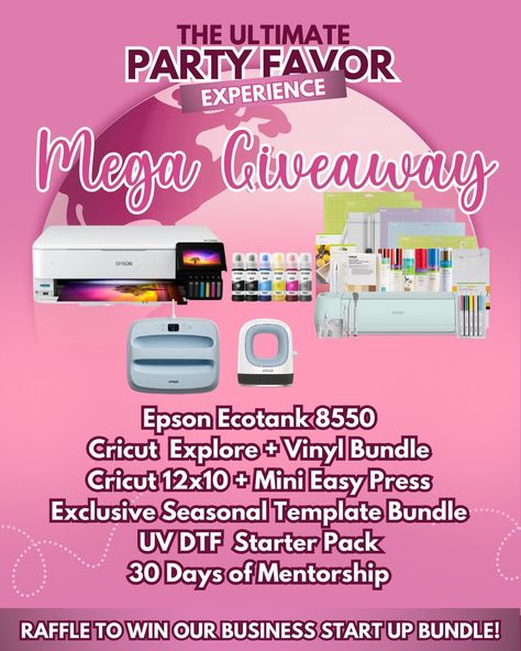 Who’s ready to WIN everything you need to start your party favor business? 👀 When I first started my business, I had to wait until I had extra money left over from my paycheck to buy my supplies little by little. @_kcustomdesigns and I are all about giving back. We are going to bless 1 lucky attendee with the Ultimate Business Bundle 🤗 ✨You Will automatically be entered to win when you secure your spot for class ✨ ✨It’s more than a class, it’s THE ULTIMATE experience✨ I am soooo excite... Left Over, To Wait, Giving Back, My Business, A Class, Extra Money, Business Planning, Party Favor, Little Things