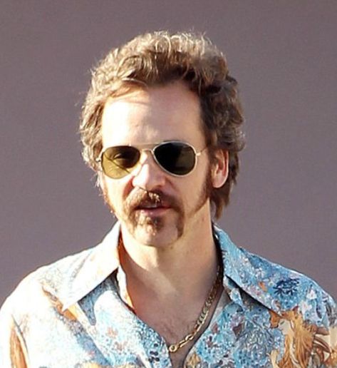 Facial Hair Men, 70s Disco Hair, Facial Hair Styles, Peter Sarsgaard, Disco Hair, Mens Facial, Men's Facial Hair, Mens Facial Hair Styles, 70s Look