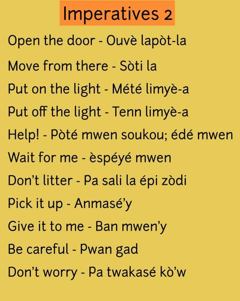 Learn Haitian Creole, Learning Haitian Creole, Creole Words, Haiti History, Haitian Culture, Haitian Art, Learn Another Language, Curse Words, School Worksheets