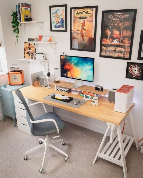 Bright setup by @bytereview || All product links are in bio 🏷 || Tag or Send us to be uploaded - Follow @itsworkflow - #setups #m1mac #setupinformation #macsetup #setup #workflow #isetups #itsworkflow #desksetup #officevibes #workspace #workspaceinspo #deskdecor #setupwars #plannersetup #dreamdesk #designerdesk #smarthome #homekit #WorkFromHome #wfhsetup #minimalsetup Room Maker, Mac Setup, Creative Office Space, Dream Desk, Desk Setups, Desk Plans, Creative Workspace, Work Station Desk, Workspace Inspiration